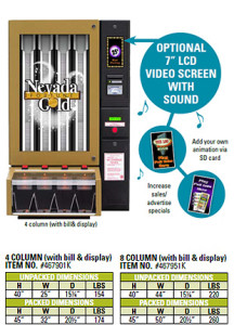 Nevada Gold Dispensers Dimensions